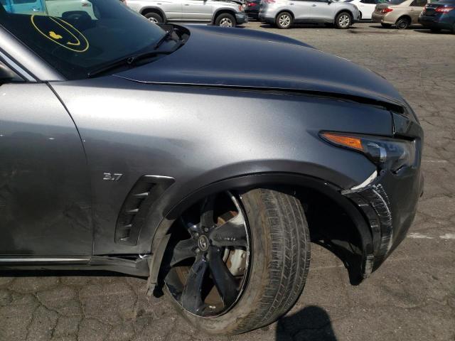Photo 9 from auction – 2017 INFINITI QX70 with VIN JN8CS1MW4HM414354