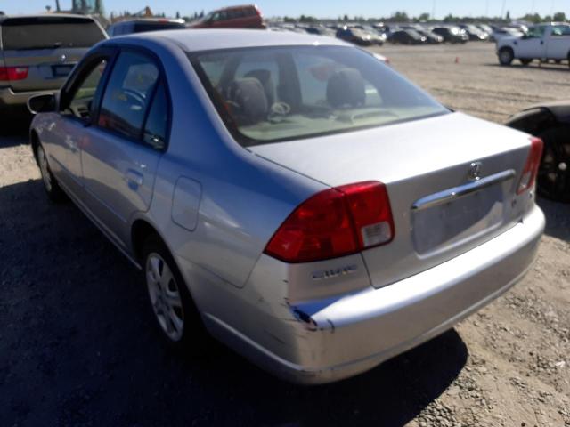 Photo 3 from auction – 2003 HONDA CIVIC EX with VIN 2HGES26783H554260