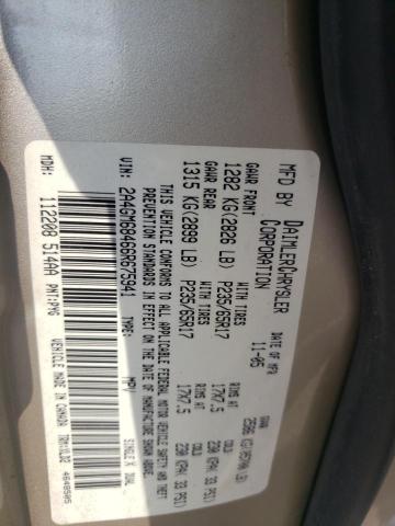 Photo 10 from auction – 2006 CHRYSLER PACIFICA T with VIN 2A4GM68466R675941