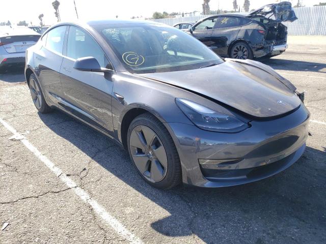 TESLA MODEL 3 2022 with VIN 5YJ3E1EA1NF163917 - Photo from auction