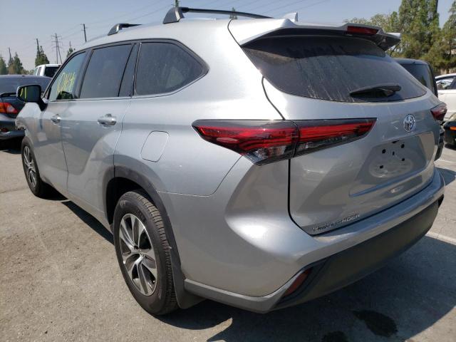 Photo 3 from auction – 2021 TOYOTA HIGHLANDER with VIN 5TDHZRAH2MS047535