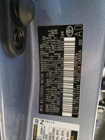 Photo 10 from auction – 2006 TOYOTA COROLLA MA with VIN 2T1KR32E06C616269