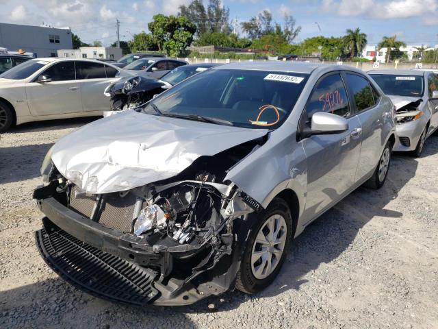 Photo 2 from auction – 2015 TOYOTA COROLLA L with VIN 2T1BURHEXFC305487