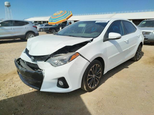Photo 2 from auction – 2015 TOYOTA COROLLA L with VIN 5YFBURHE2FP357034