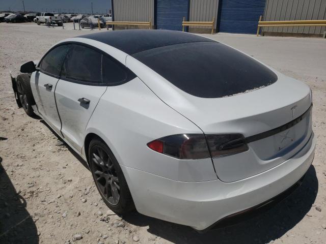 Photo 3 from auction – 2021 TESLA MODEL S with VIN 5YJSA1E59MF442217