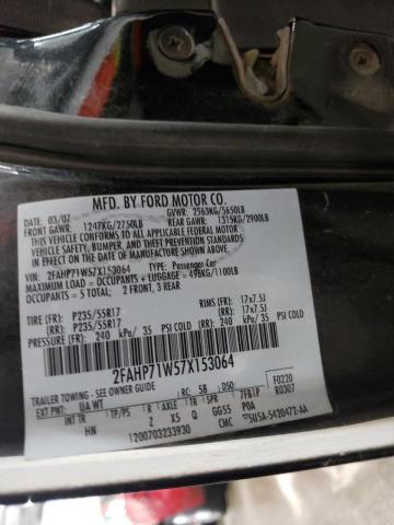 Photo 10 from auction – 2007 FORD CROWN VICT with VIN 2FAHP71W57X153064