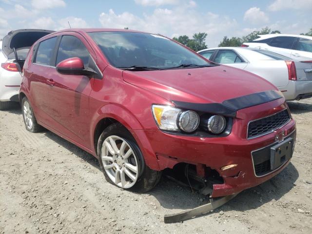 CHEVROLET SONIC LT 2012 with VIN 1G1JD6SH3C4153623 - Photo from auction