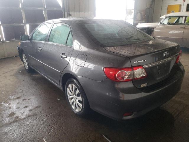 Photo 3 from auction – 2013 TOYOTA COROLLA BA with VIN 2T1BU4EE3DC060522