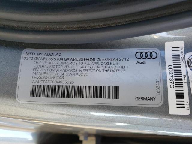 Photo 10 from auction – 2013 AUDI A6 PREMIUM with VIN WAUGFAFC6DN056325