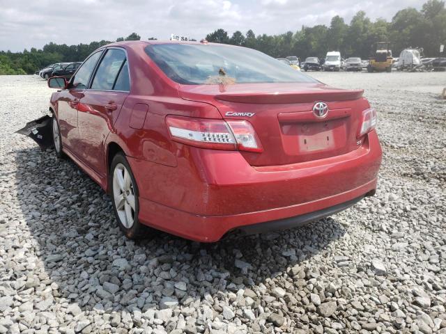 Photo 3 from auction – 2011 TOYOTA CAMRY BASE with VIN 4T1BF3EK6BU138698