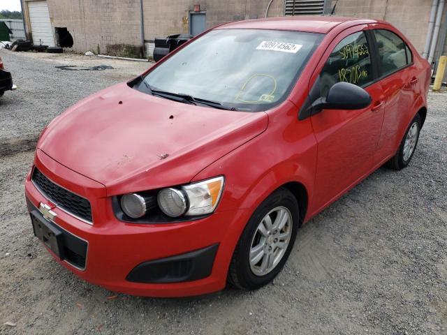 Photo 2 from auction – 2012 CHEVROLET SONIC LS with VIN 1G1JA5SH7C4184571