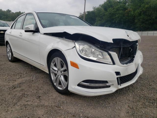 MERCEDES-BENZ C CLASS 2013 with VIN WDDGF8AB8DR242327 - Photo from auction