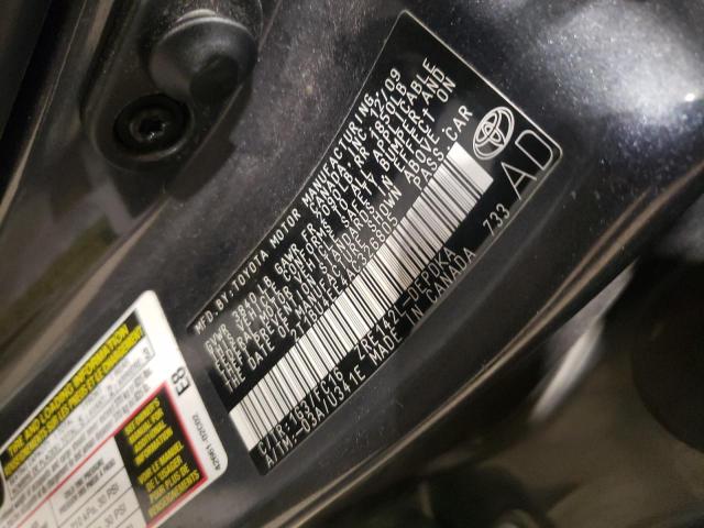 Photo 10 from auction – 2010 TOYOTA COROLLA BA with VIN 2T1BU4EE4AC326805