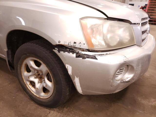 Photo 9 from auction – 2003 TOYOTA HIGHLANDER with VIN JTEGD21A830070819