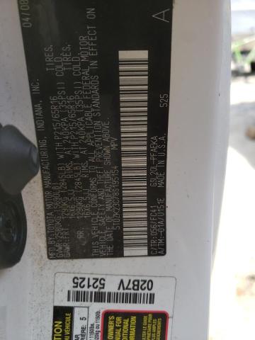 Photo 10 from auction – 2008 TOYOTA SIENNA CE with VIN 5TDZK23C78S195154