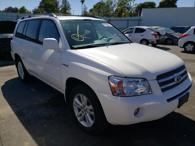 TOYOTA HIGHLANDER 2006 with VIN JTEEW21A260019631 - Photo from auction