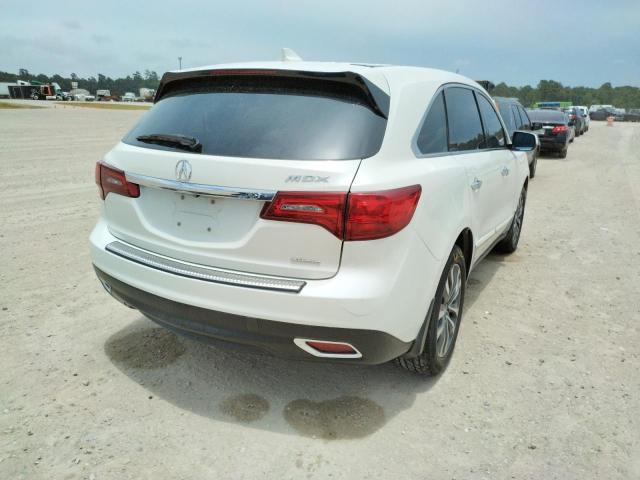 Photo 4 from auction – 2014 ACURA MDX TECHNO with VIN 5FRYD4H47EB019710