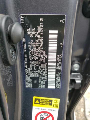 Photo 10 from auction – 2012 TOYOTA HIGHLANDER with VIN 5TDYK3EH8CS060526