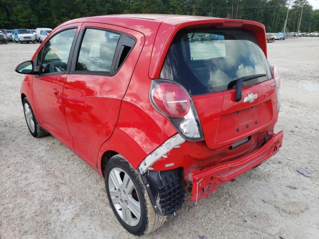 Photo 3 from auction – 2014 CHEVROLET SPARK LS with VIN KL8CB6S92EC509592