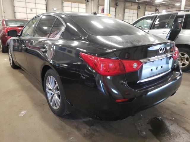 Photo 3 from auction – 2015 INFINITI Q50 BASE with VIN JN1BV7AR3FM393397