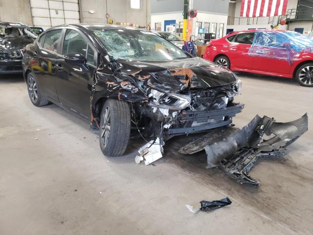 NISSAN VERSA SV 2021 with VIN 3N1CN8EV5ML849781 - Photo from auction