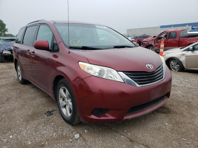 TOYOTA SIENNA LE 2011 with VIN 5TDKK3DCXBS008258 - Photo from auction