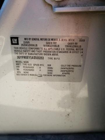 Photo 10 from auction – 2010 CADILLAC SRX PERFOR with VIN 3GYFNEEY5AS500263