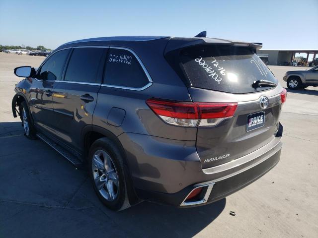 Photo 3 from auction – 2019 TOYOTA HIGHLANDER with VIN 5TDYZRFH8KS356769
