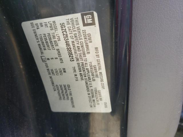 Photo 10 from auction – 2006 SATURN VUE with VIN 5GZCZ53446S895213