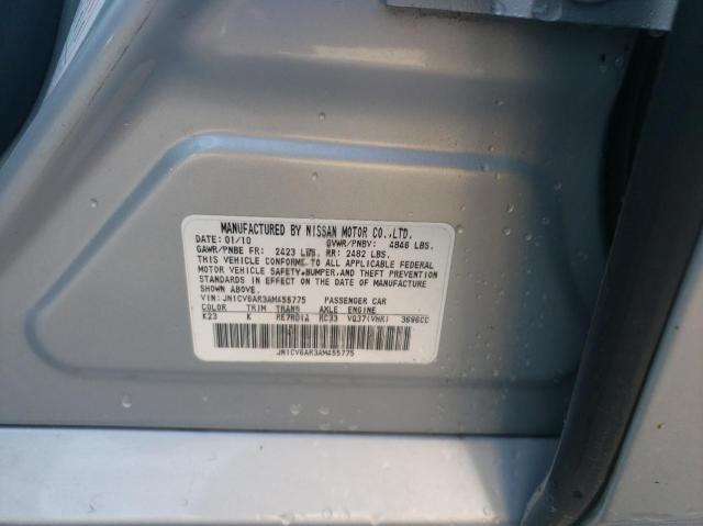 Photo 10 from auction – 2010 INFINITI G37 with VIN JN1CV6AR3AM455775