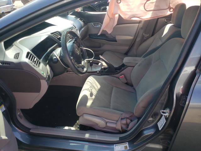 Photo 5 from auction – 2012 HONDA CIVIC LX with VIN 19XFB2F51CE083520