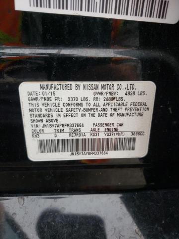 Photo 10 from auction – 2015 INFINITI Q50 BASE with VIN JN1BV7AP8FM337664