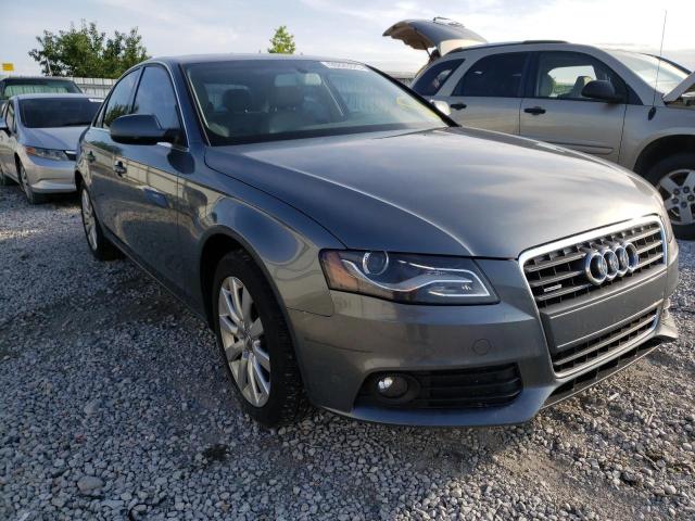 AUDI A4 PREMIUM 2012 with VIN WAUBFAFL0CN009199 - Photo from auction