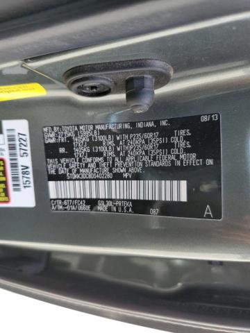 Photo 10 from auction – 2013 TOYOTA SIENNA LE with VIN 5TDKK3DC8DS402280