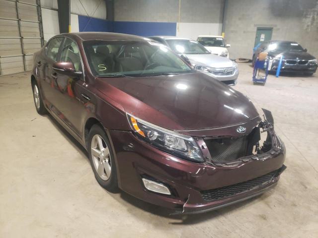 Photo 1 from auction – 2015 KIA OPTIMA LX with VIN 5XXGM4A70FG398940