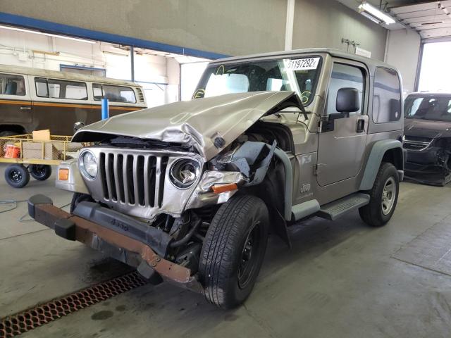 Photo 2 from auction – 2004 JEEP WRANGLER X with VIN 1J4FA39S74P740603
