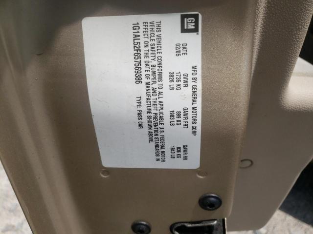Photo 10 from auction – 2005 CHEVROLET COBALT LS with VIN 1G1AL52F657569386