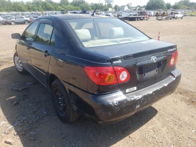 Photo 3 from auction – 2003 TOYOTA COROLLA CE with VIN 2T1BR32E93C109043