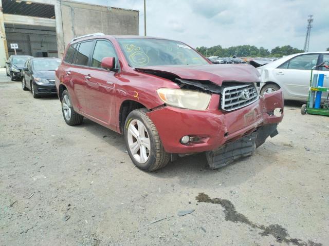 TOYOTA HIGHLANDER 2008 with VIN JTEES42A682091655 - Photo from auction
