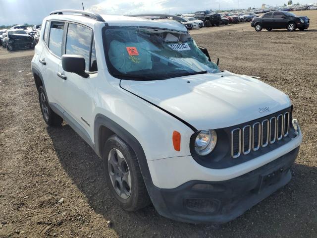 JEEP RENEGADE S 2017 with VIN ZACCJBABXHPG26716 - Photo from auction