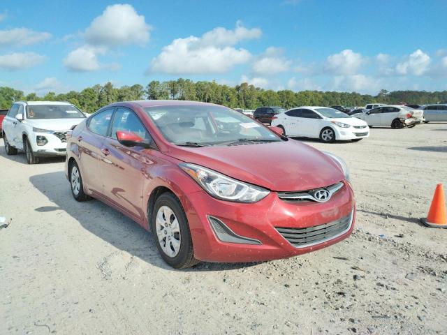 Photo 1 from auction – 2016 HYUNDAI ELANTRA SE with VIN 5NPDH4AE1GH697669