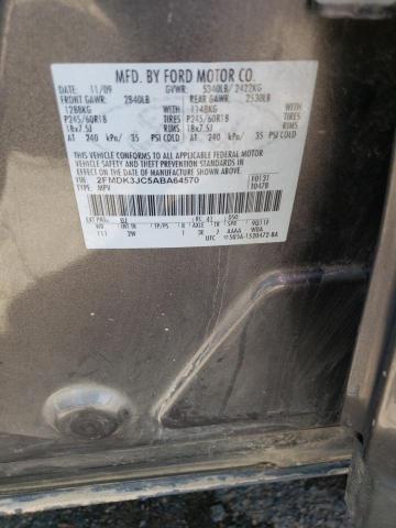 Photo 10 from auction – 2010 FORD EDGE SEL with VIN 2FMDK3JC5ABA64570