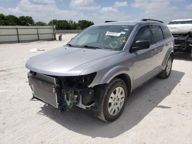 Photo 2 from auction – 2017 DODGE JOURNEY SE with VIN 3C4PDCAB5HT504241