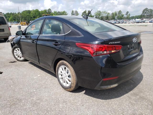 Photo 3 from auction – 2022 HYUNDAI ACCENT SE with VIN 3KPC24A68NE170591