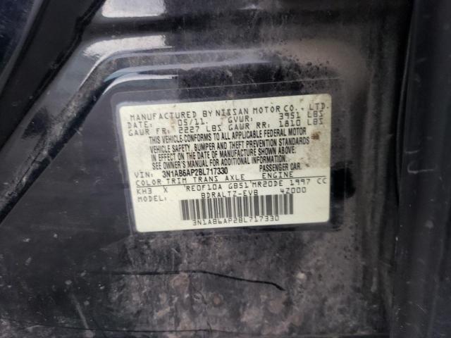 Photo 10 from auction – 2011 NISSAN SENTRA 2.0 with VIN 3N1AB6AP2BL717330