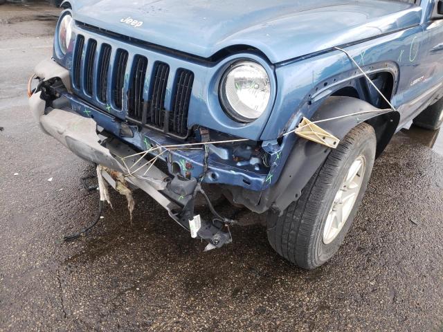 Photo 9 from auction – 2004 JEEP LIBERTY SP with VIN 1J4GL48KX4W221489