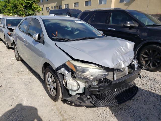 TOYOTA COROLLA L 2015 with VIN 2T1BURHEXFC305487 - Photo from auction