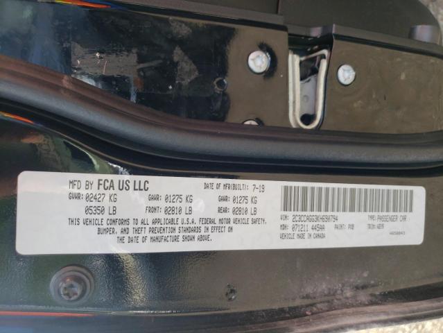 Photo 10 from auction – 2019 CHRYSLER 300 S with VIN 2C3CCAGG3KH690794