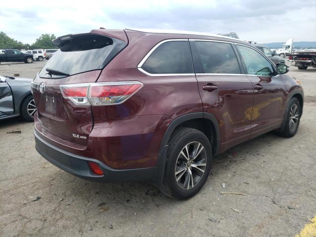 Photo 4 from auction – 2016 TOYOTA HIGHLANDER with VIN 5TDJKRFH0GS225767