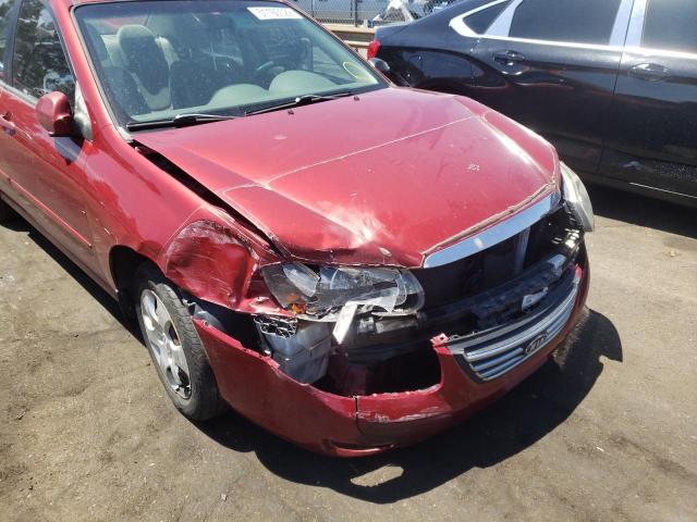 Photo 9 from auction – 2009 KIA SPECTRA EX with VIN KNAFE221695589937